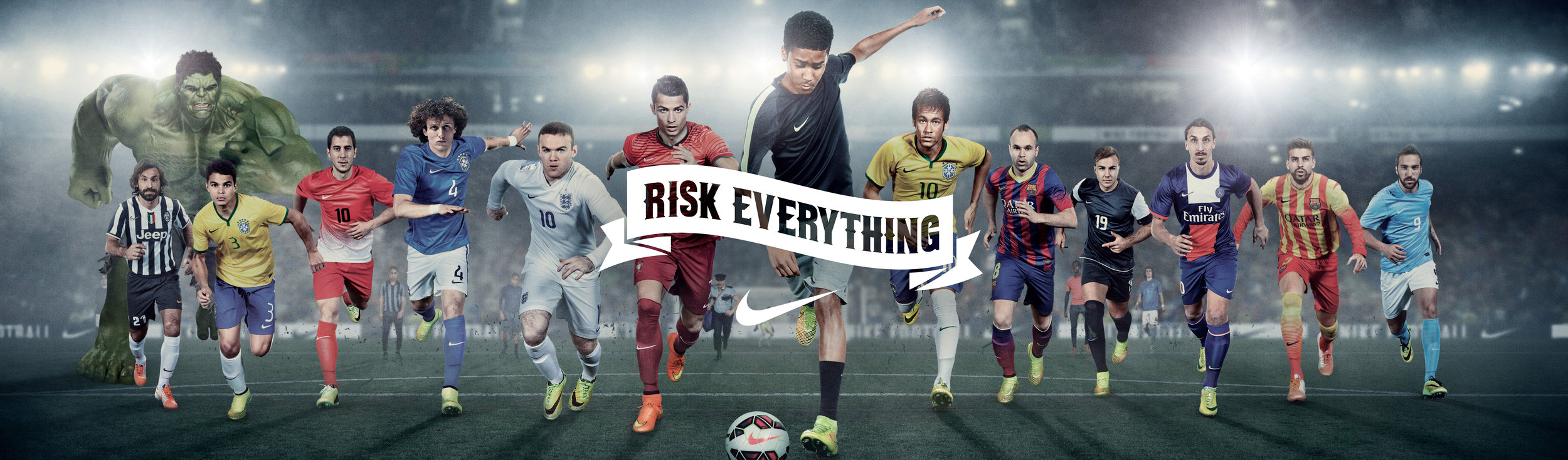 Nike Winner Stays campaign visual